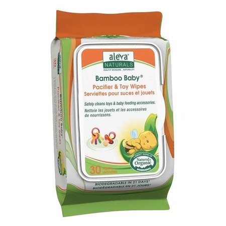 HOMEWARDBOUND Bamboo Pacifier & Toy Wipes ; Pack of 30 HO326879